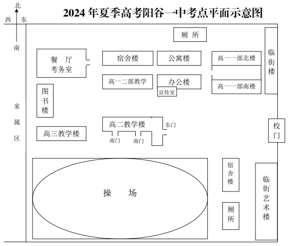 2024年山东高考聊城考点安排汇总