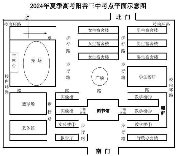 2024年山东高考聊城考点安排汇总