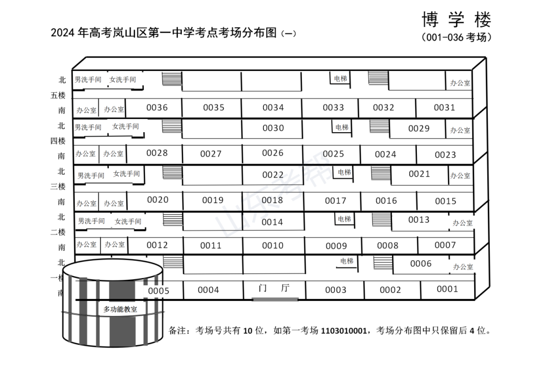 2024年山东高考日照市考点安排情况
