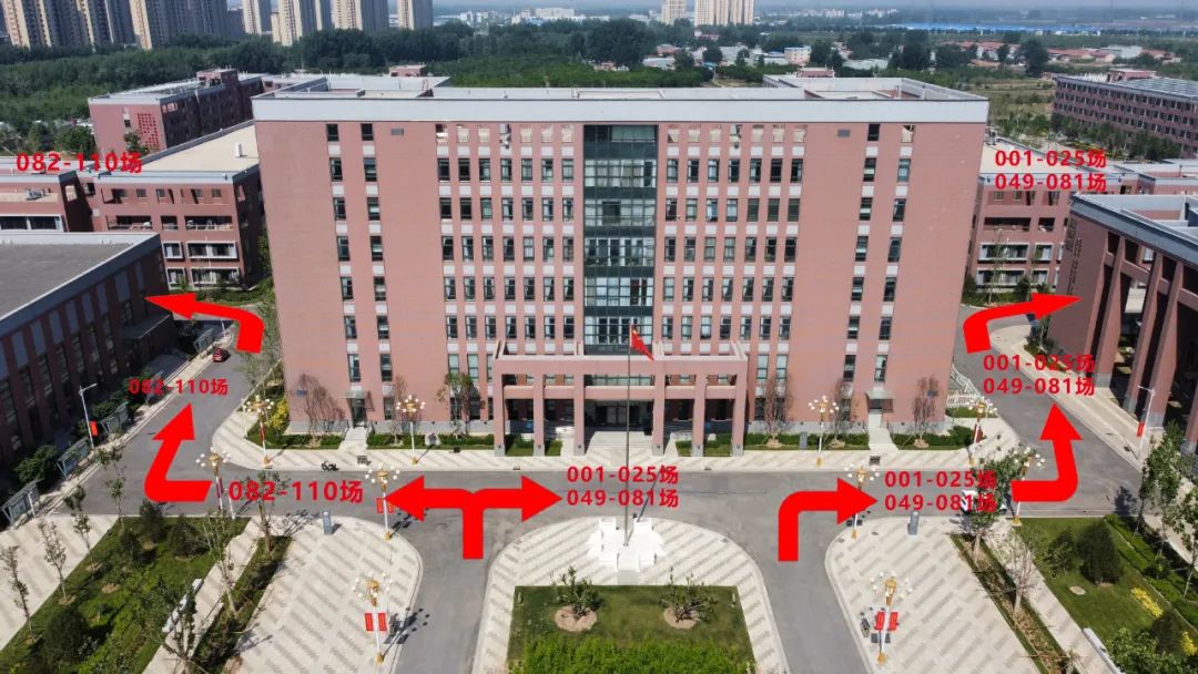2024年高考廊坊市第一中学考点考场示意图