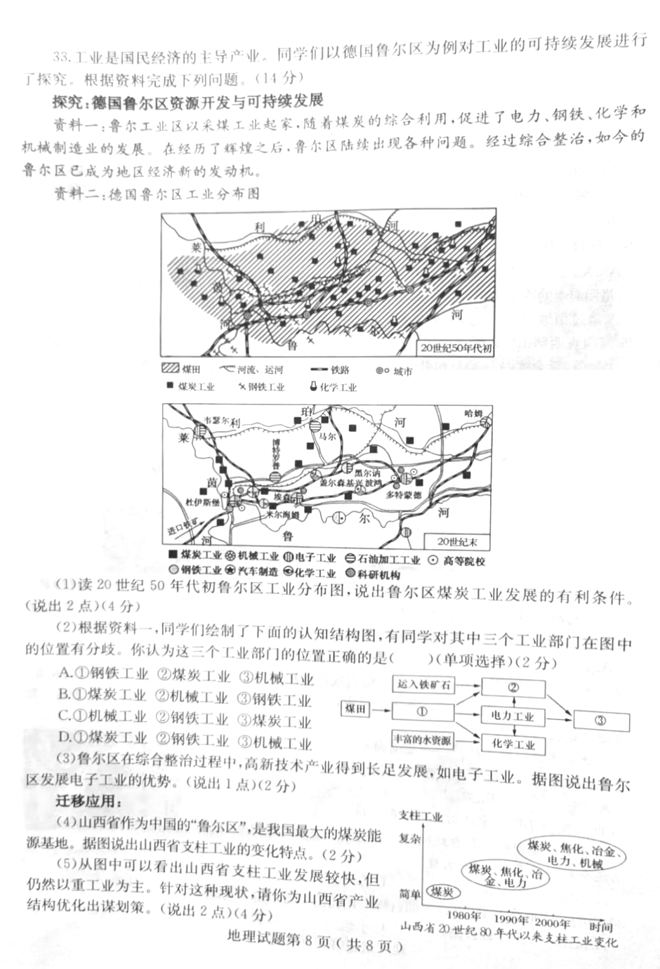 2024年山东烟台中考地理试题和答案