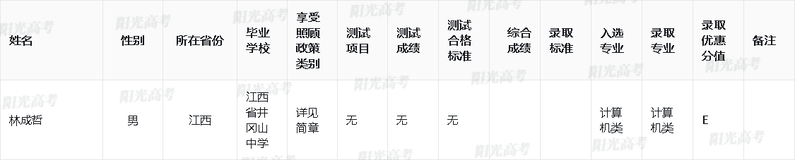 北京语言大学2024年高校专项计划录取名单公布