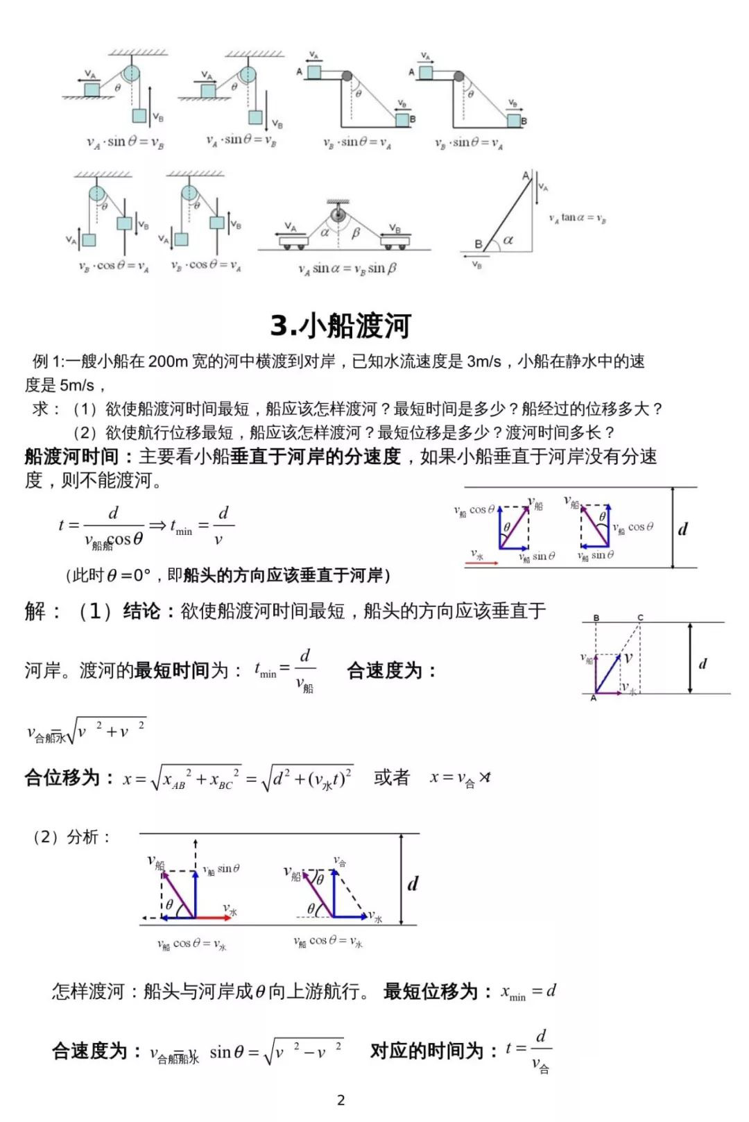 高中物理必修二知识点梳理汇总，记牢考试稳高分