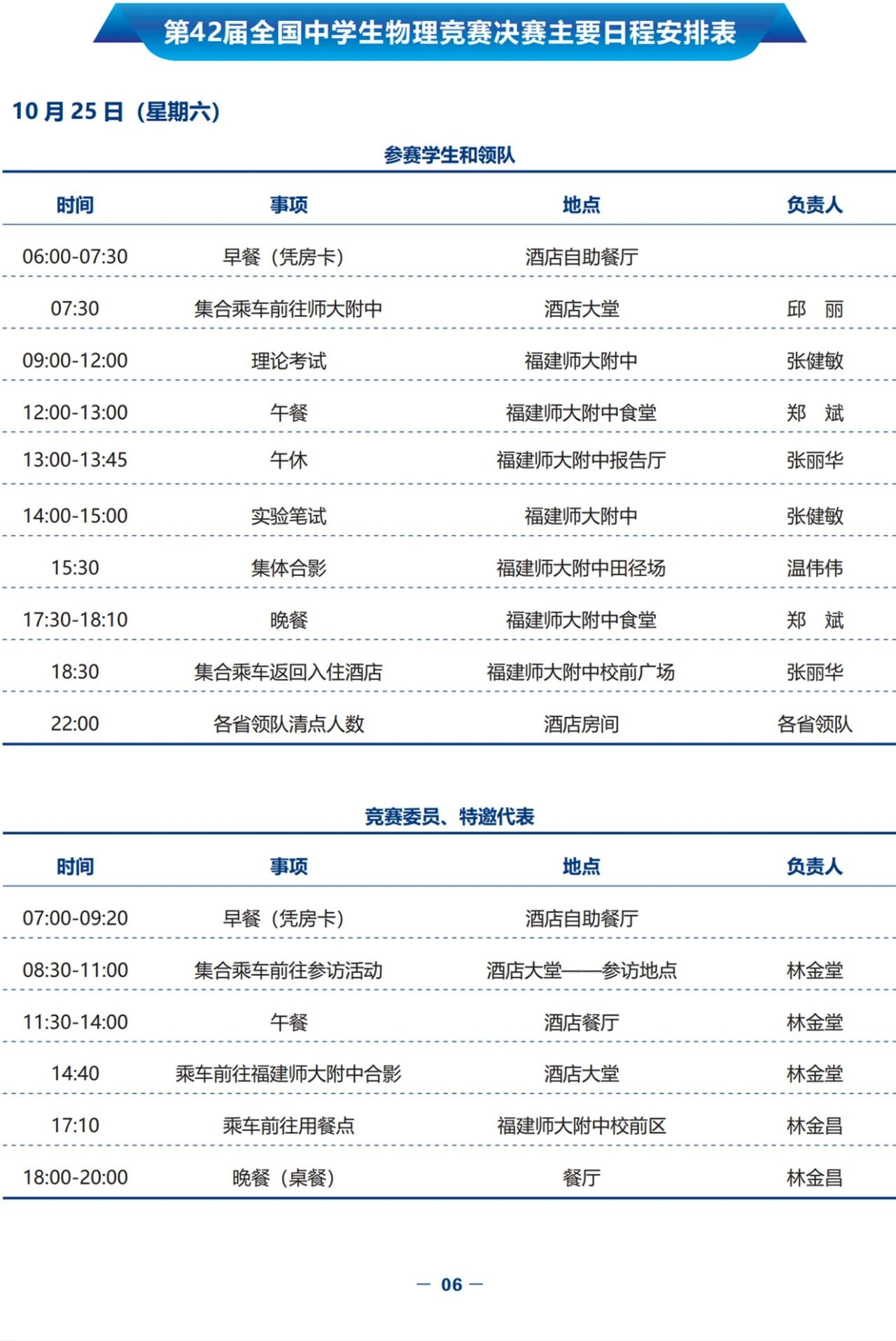 2025年第42届物理竞赛决赛第三天:理论&实验考试
