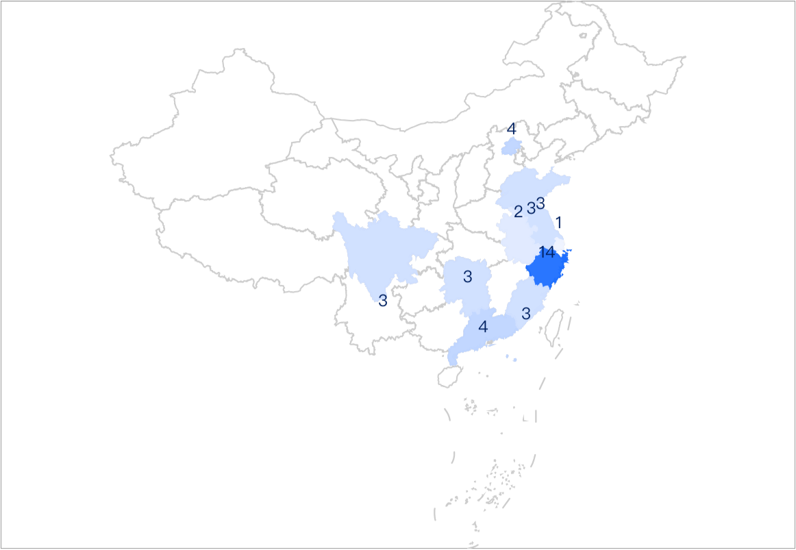 信息学竞赛国家队十年回望，浙江领跑