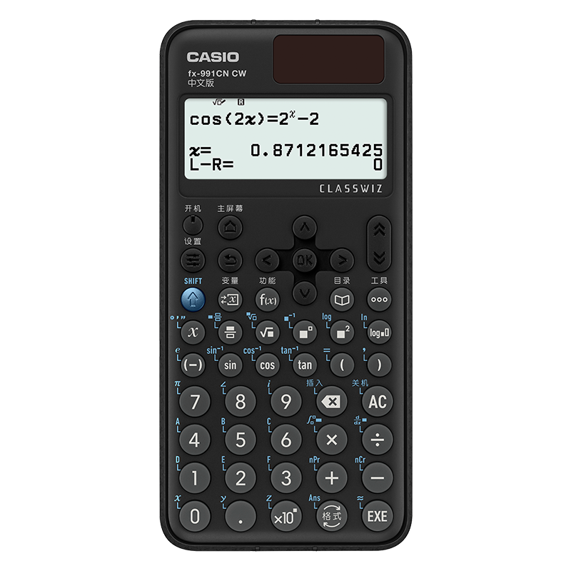 2024年-2025年指定版本fx-991CN CW