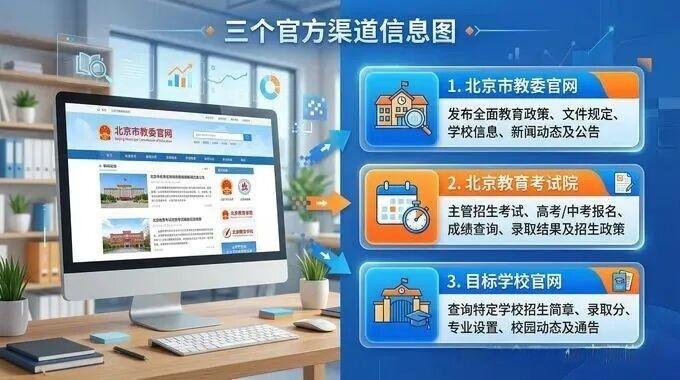 先盯紧 3 个官方渠道