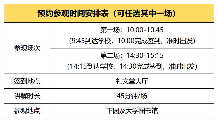 香港中文大学（深圳）2026校园开放日参观预约开放中