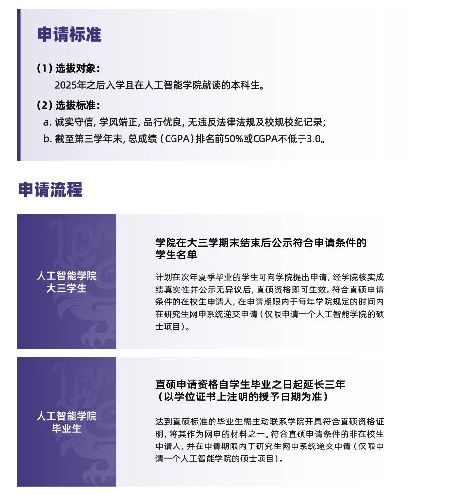2026香港中文大学(深圳)人工智能学院招生简介