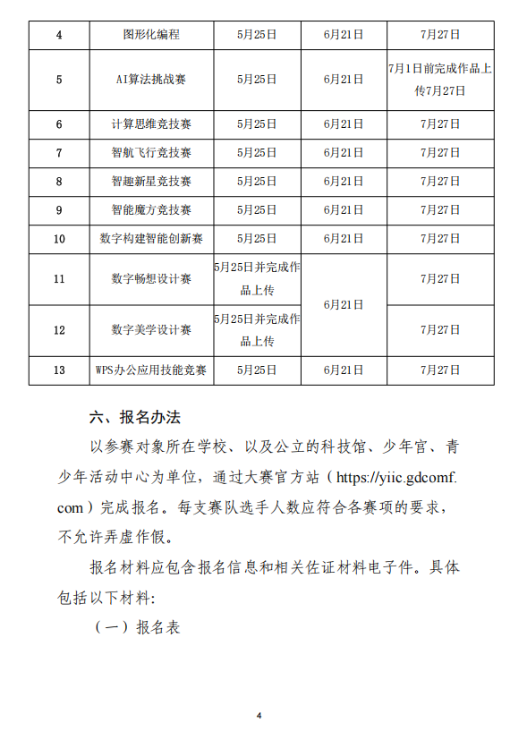 2025 年粤港澳青少年信息学创新大赛报名通知