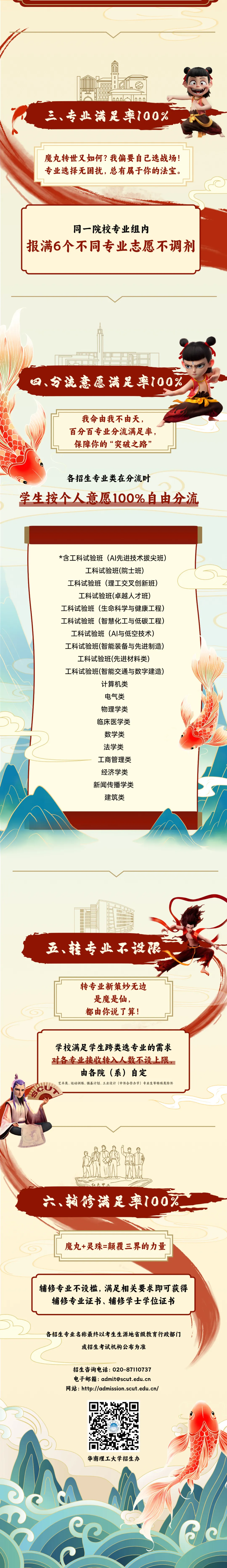 2025年华南理工大学本科招生政策解读