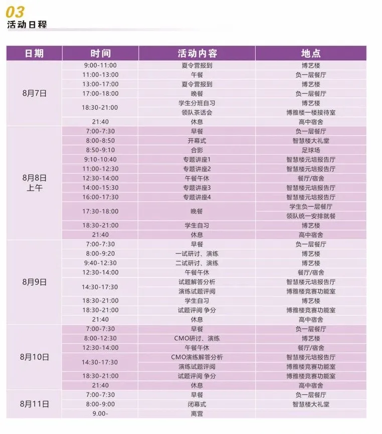 2025年北方数学“龙岗杯”夏令营8月8日开幕
