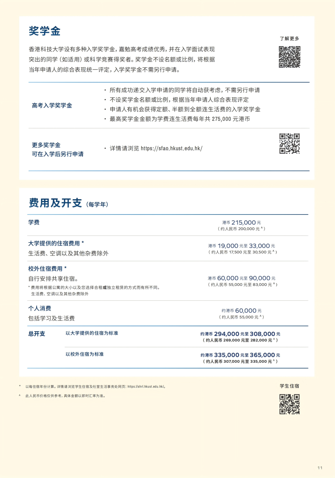 香港科技大学2026年内地本科生招生入学简章