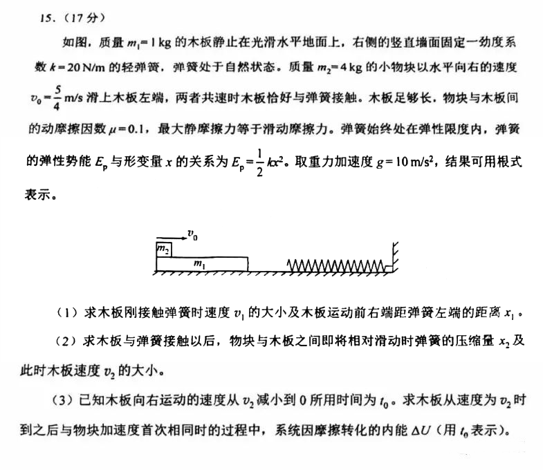 2023高考辽宁卷物理试题