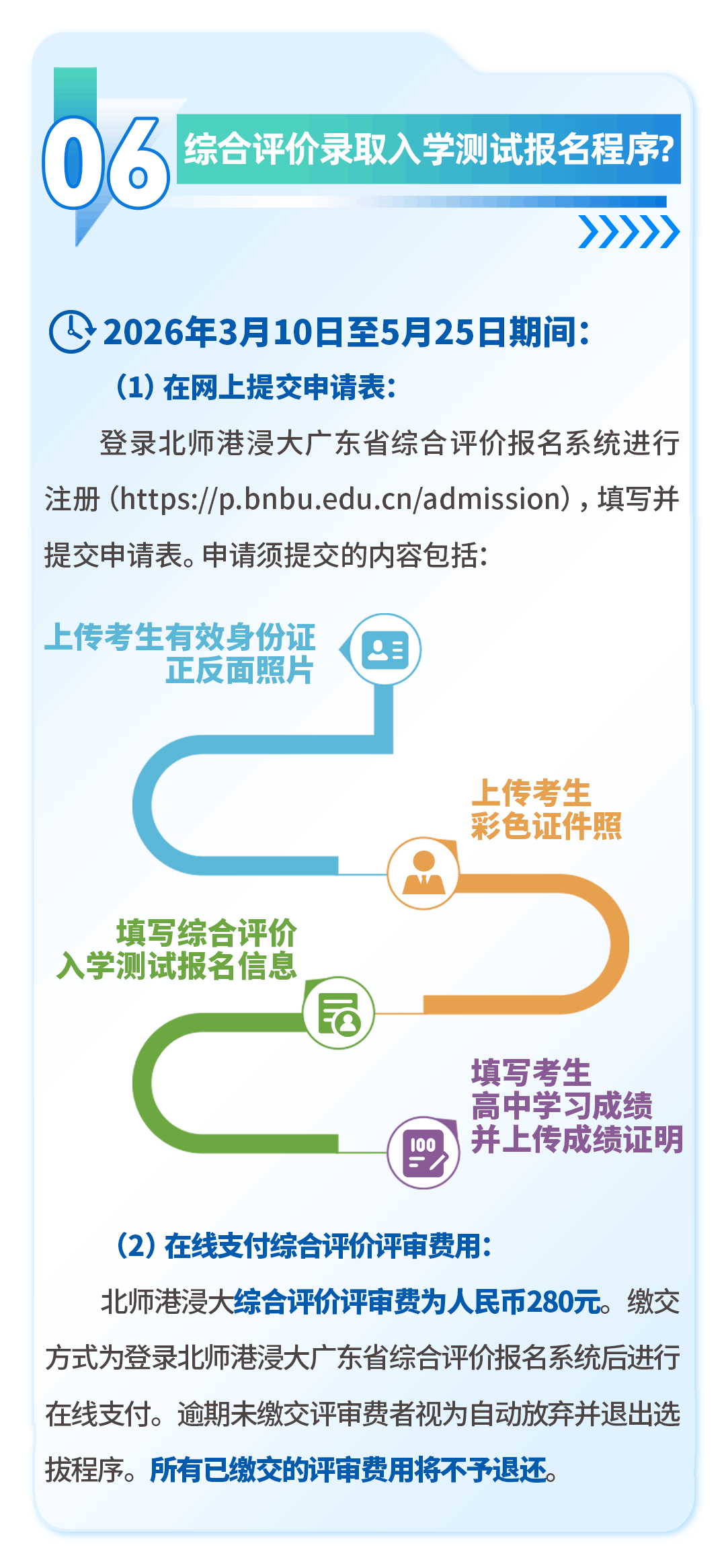 北师港浸大2026年广东省综合评价政策解读
