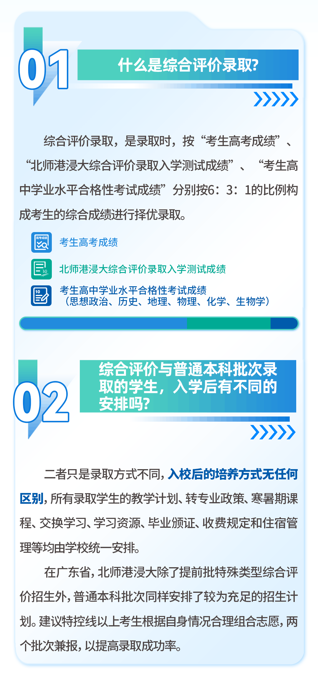 2026年北师香港浸会大学广东省综合评价政策解读