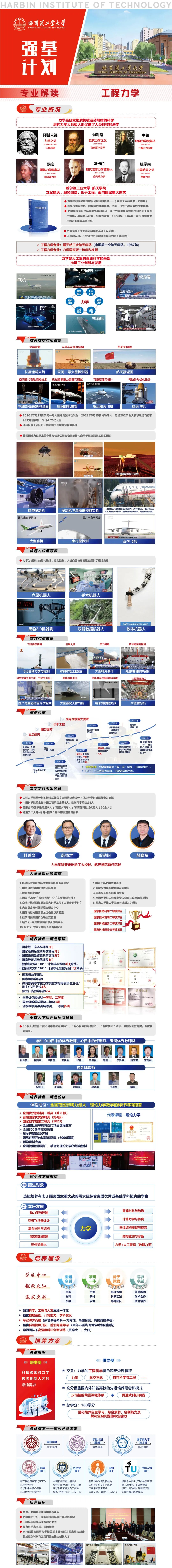 哈尔滨工业大学2026年强基计划工程力学专业解读