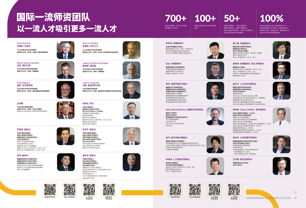 香港中文大学(深圳)2026本科生招生手册发布