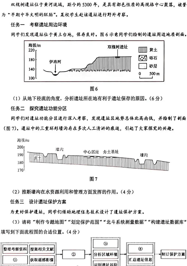 2026年高考陕晋宁青卷地理试题及答案(回忆版)