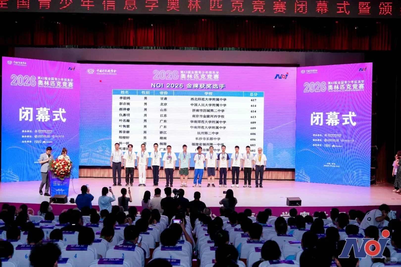 CCF NOI 2026颁奖典礼花絮