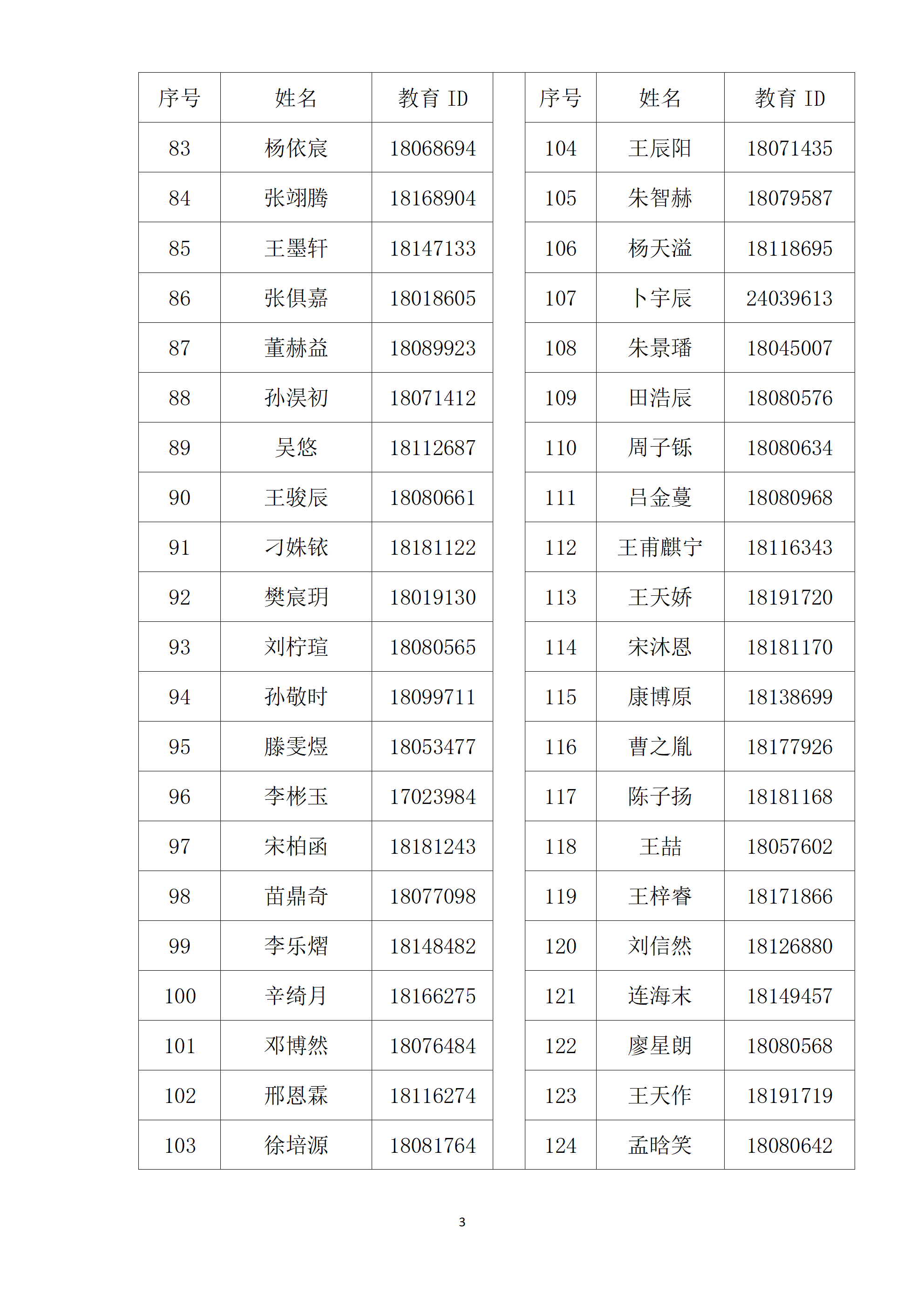 清华附中志新学校2026年1+3项目面试名单