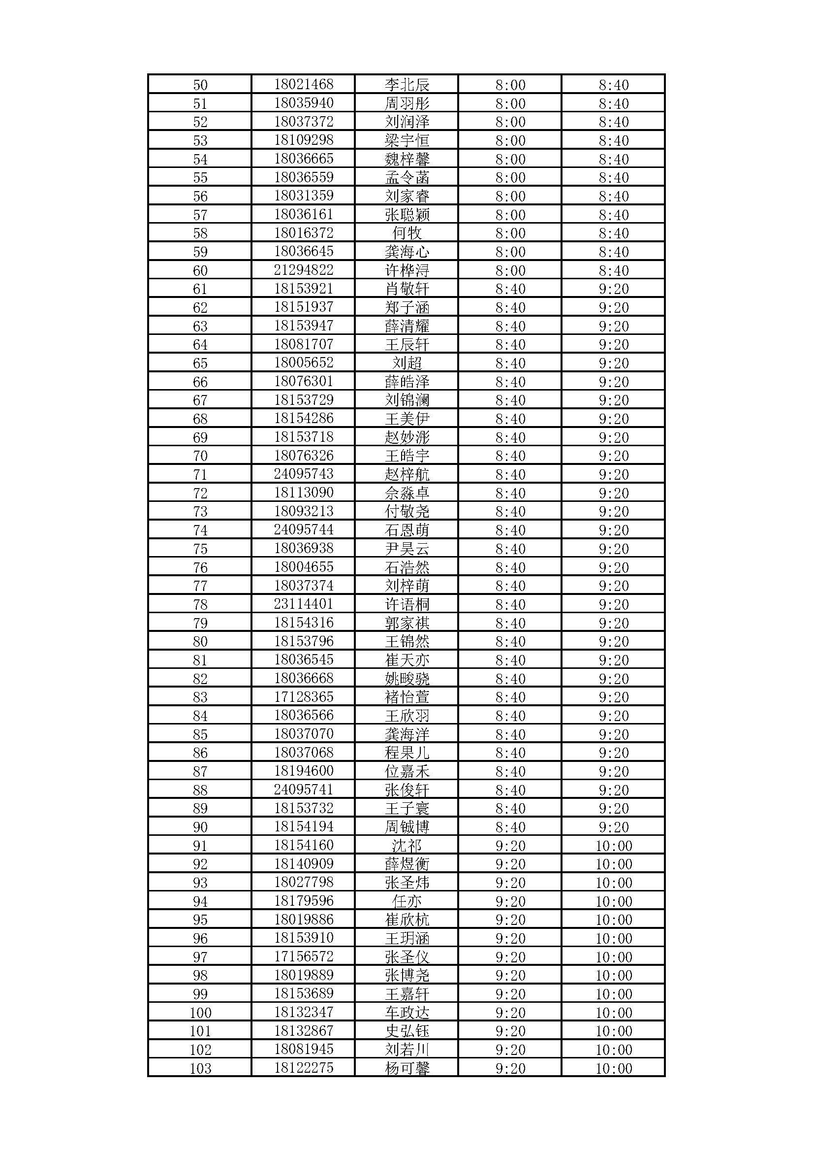 北京市建华实验亦庄学校2026年1+3项目面试名单